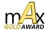 Gold-Award von hardwaremax.net